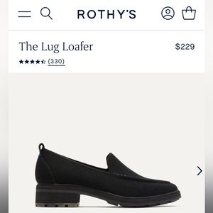 Rothy loafer! Worn twice.